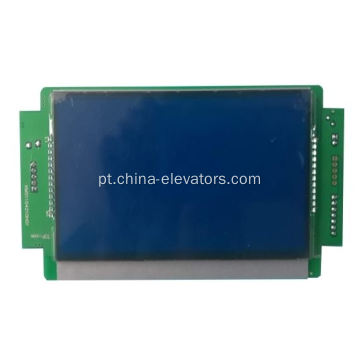 KM51104209G01 Placa de exibição LCD azul para elevadores Kone